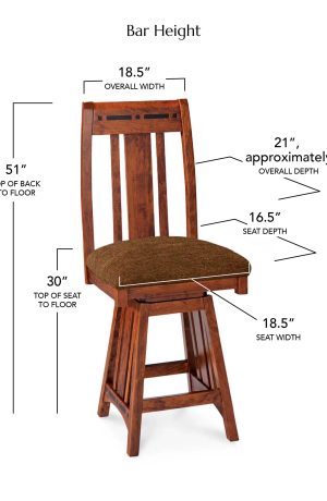 Bar Height Dimensions