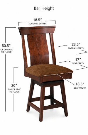 Bar Height Dimensions
