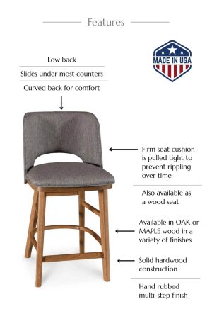 Features of this bar stool