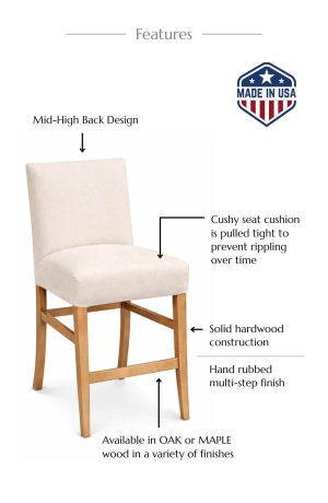 Features of this bar stool