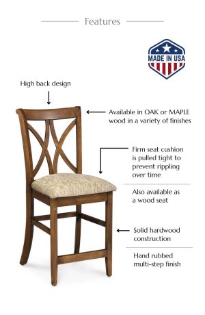 Features of this bar stool