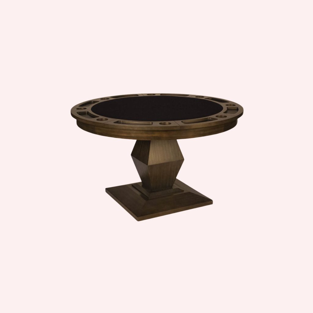 Round Poker Table