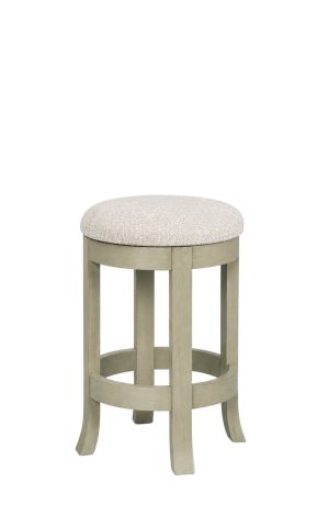 Sage Green Backless Bar Stool - Amish Made - Belmont