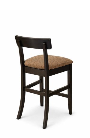 Simply Amish's Albany Bar Stool - Back View