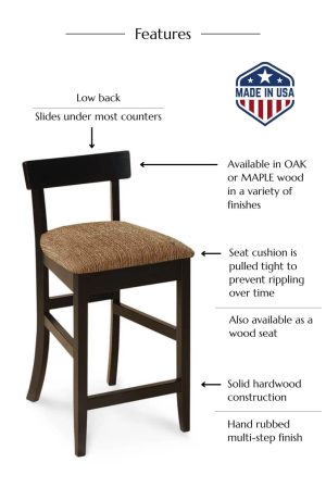 Bar Stool Features