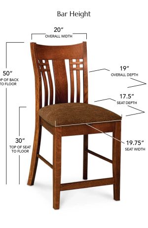 Bar Height Dimensions
