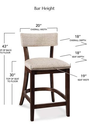 Bar Height Dimensions