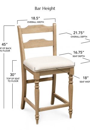 Bar Height Dimensions