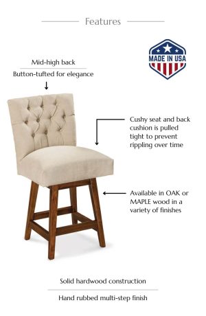 Features of this bar stool