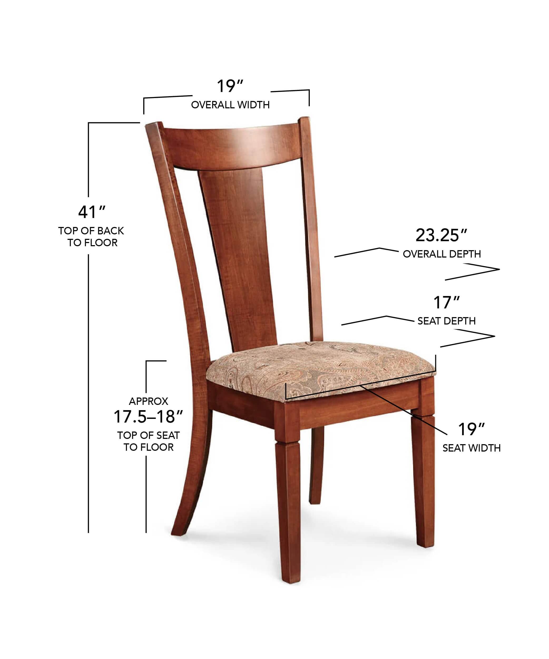 Allison Mission-Style Wood Side Chair