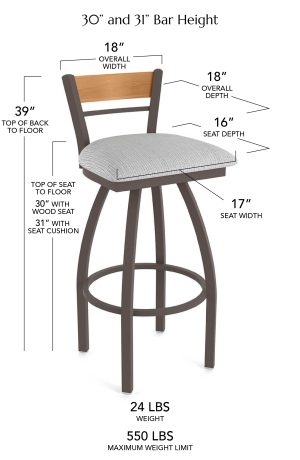 Bar Height Dimensions