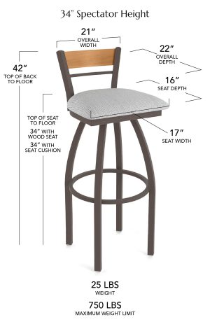 Spectator Height Dimensions