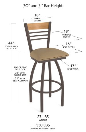 Bar Height Dimensions