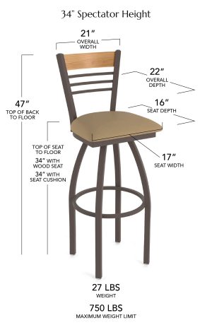 Spectator Height Dimensions