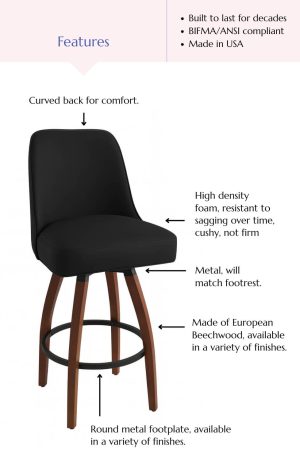 Bar Stool Features