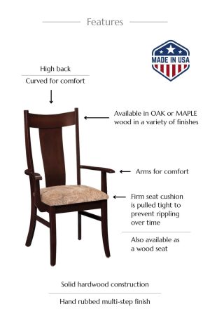 Features of this chair