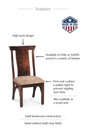 Features of this chair