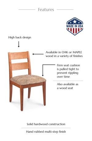 Features of this chair