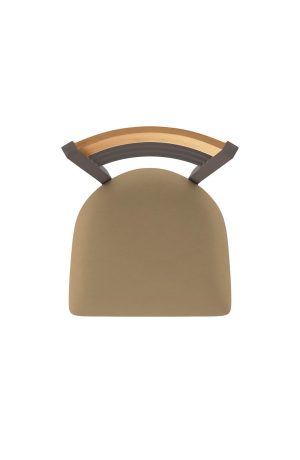 Holland's 880 Eleanor Bronze Swivel Bar Stool with Ladder Back - Top View