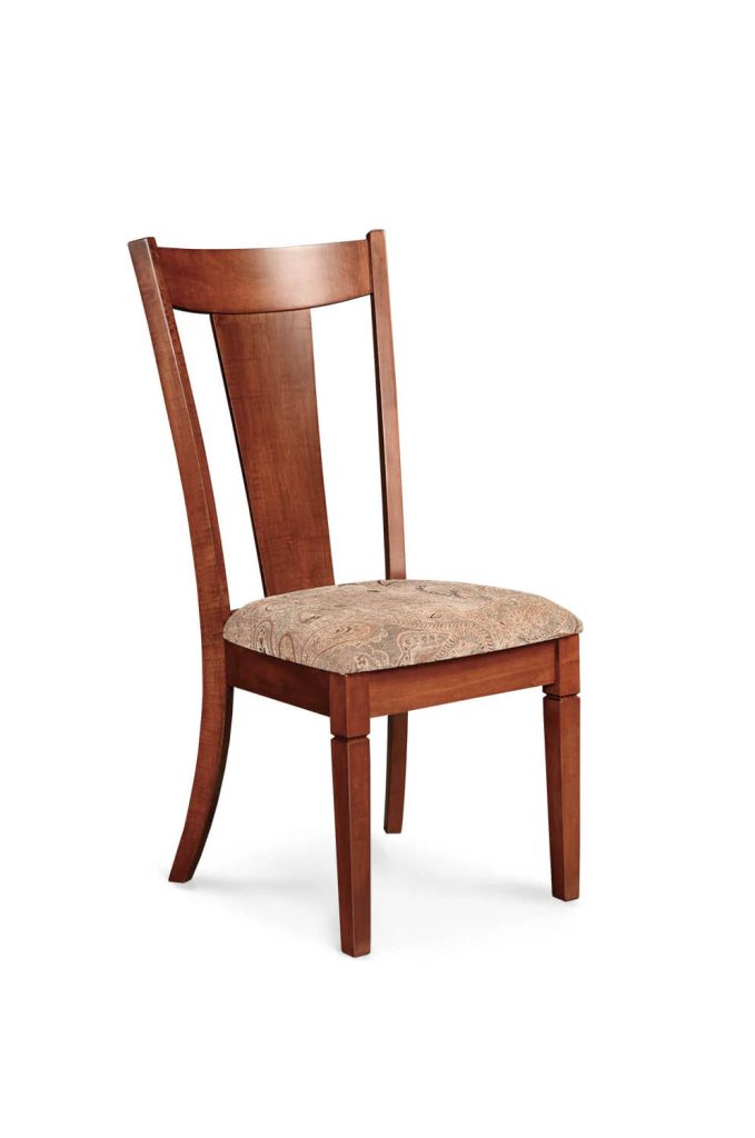 Simply Amish's Allison Wood Side Chair with Mission Slat Back
