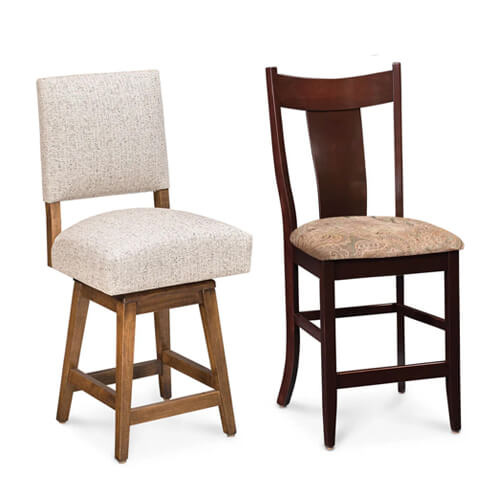 Stools Shown: Arnold and Cornelia