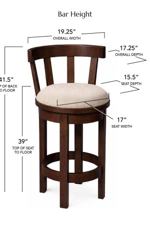 Bar Height Dimensions