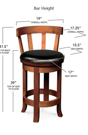 Bar Height Dimensions