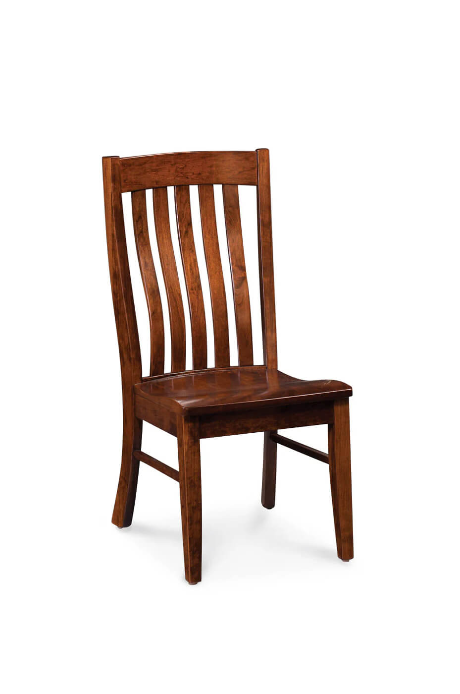 Bradford Mission-Style Wood Side Chair with High Back