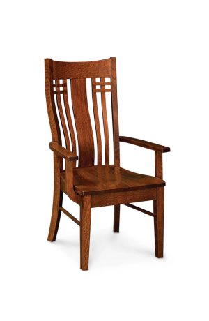 Simply Amish's Bradley Wood Arm Chair
