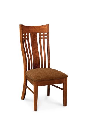 Simply Amish Bradley Wood Side Chair