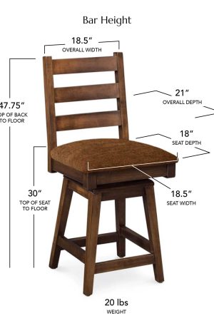 Bar Height Dimensions