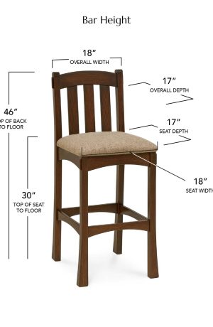 Bar Height Dimensions