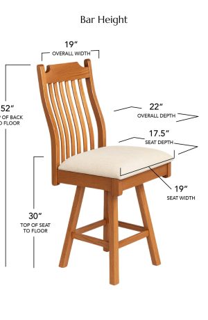 Bar Height Dimensions