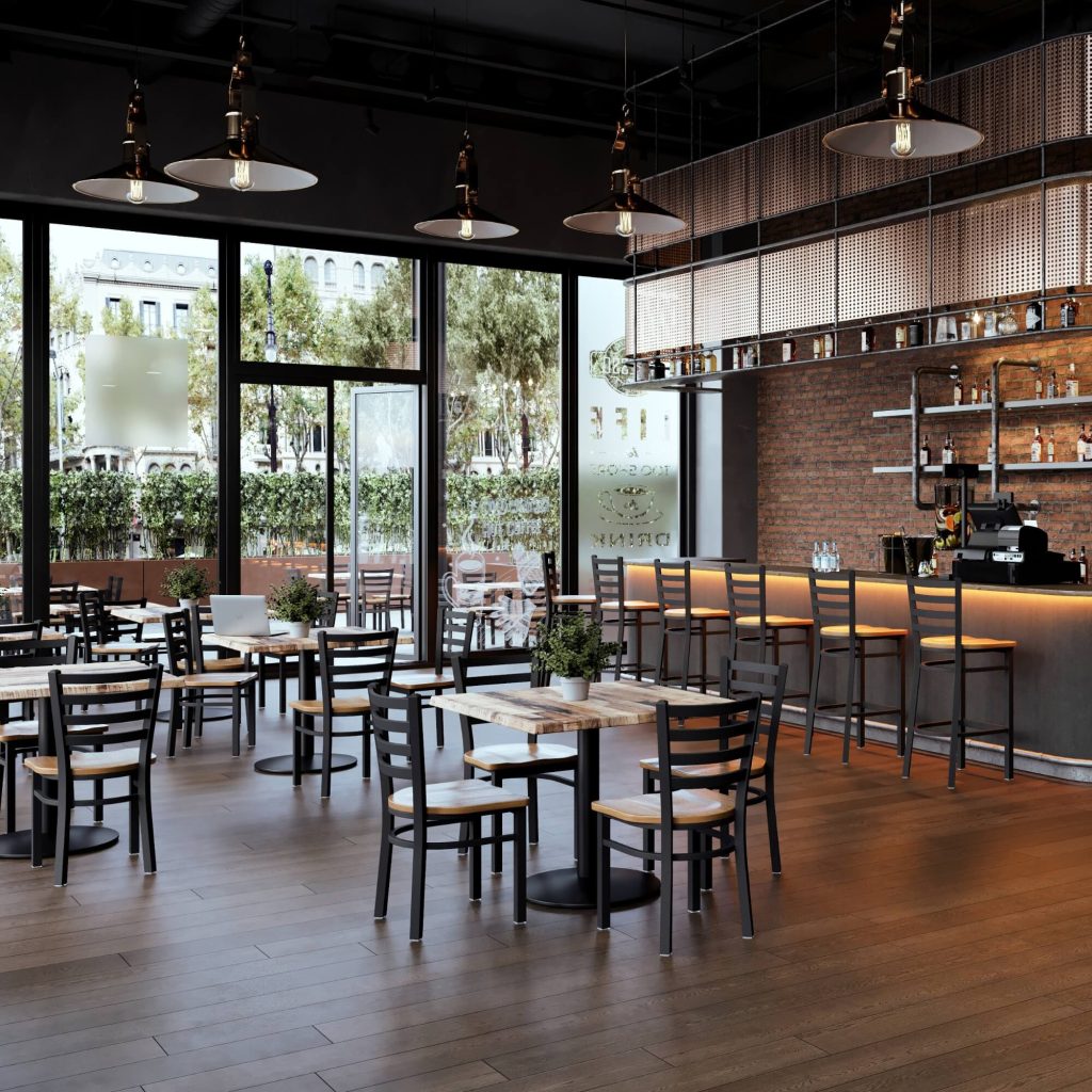 Minimalist Chairs for Restaurant