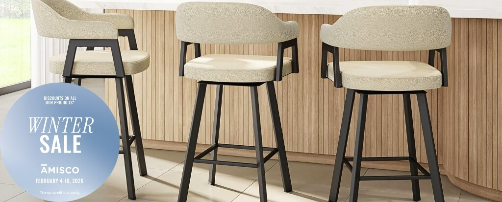 Winter 2026 Amisco Bar Stools Sale