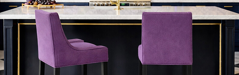 Featuring the 101 Bar Stools by Style Upholstering