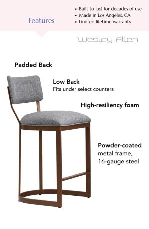 Features of this bar stool