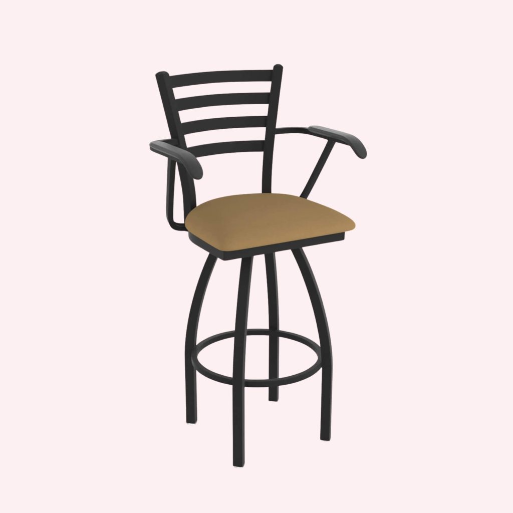 Bar stool with arms