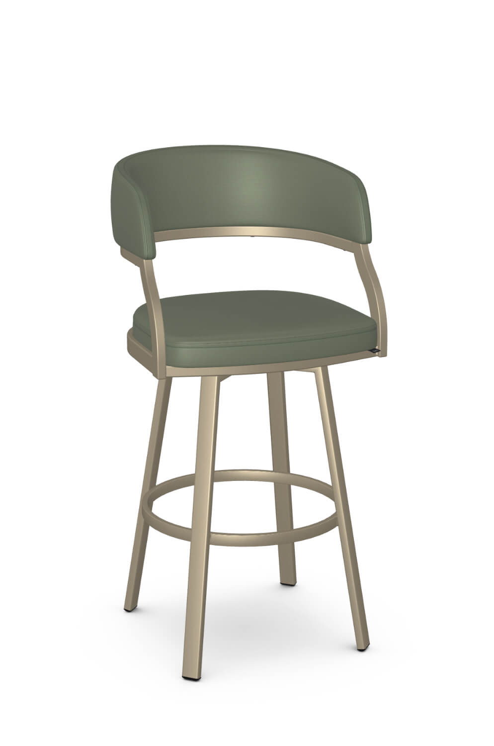Mazzy Modern Swivel Bar Stool with Arms