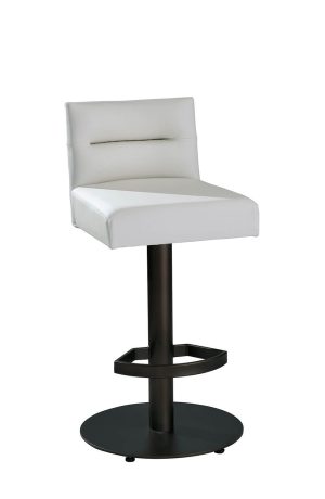 MTS Seating SG102-8720-30 Billow Contoured Pedestal 30" Inch Bar Stool with Back