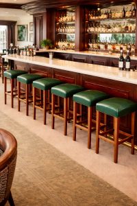 696B Backless Stools by STYLE UPHOLSTERING
