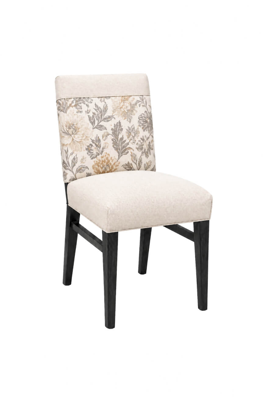 225 Transitional Upholstered Wood Dining Chair