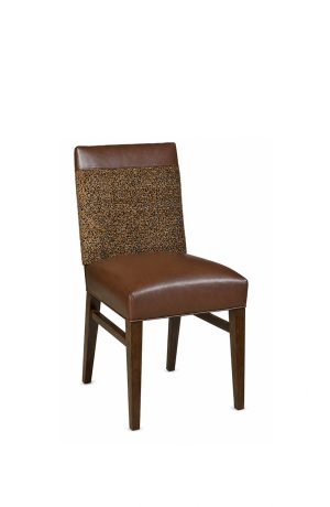 Style Upholstering's 225 Transitional Brown Upholstered Dining Chair