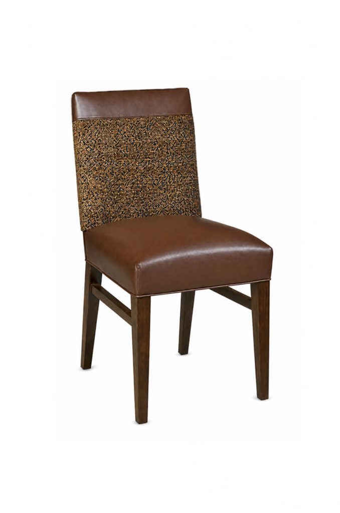 Style Upholstering's 225 Transitional Brown Upholstered Dining Chair