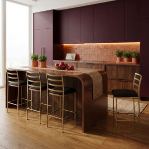 Benton Bar Stools by WESLEY ALLEN
