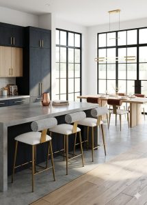 Luca Bar Stools and Chairs by WESLEY ALLEN