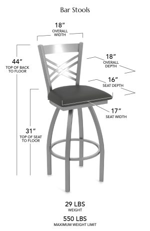 Bar Stool Dimensions