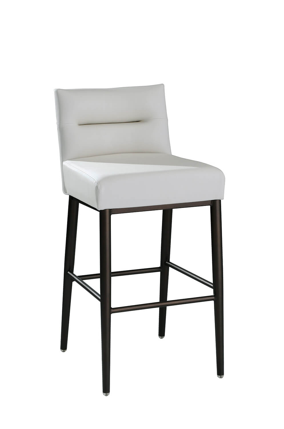 Billow Commercial-Grade Contoured Low Back Bar Stool