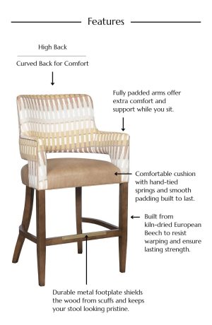 Features of the 1212 Bar Stool