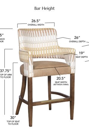 Dimensions for Bar Height